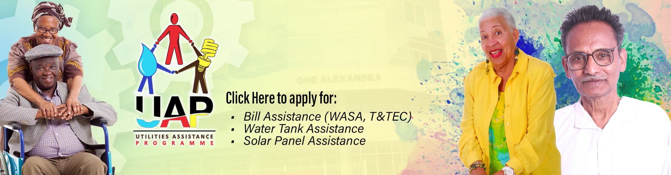One of the social welfare programmes offered by the Ministry of Public Utilities is the Utilities Assistance Programme (UAP) which provides discounts to the disadvantaged in society to ensure they can access the basic utilities of water and electricity